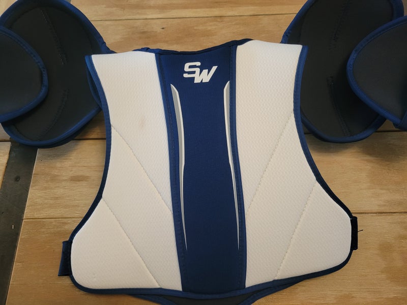 Playrite Kit Used Small Junior Sher-Wood PlayRite Shoulder Pads | SidelineSwap | Buy ...