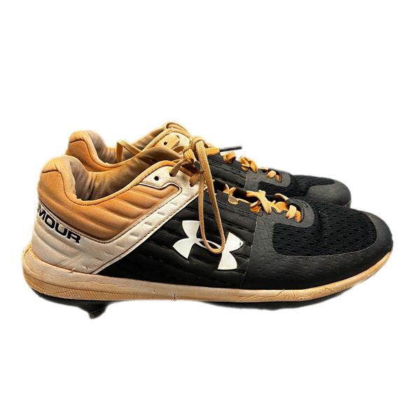 Used Under Armour 3021711-0013 BB/SB Cleats Black Senior 9.5 11730-S000054222