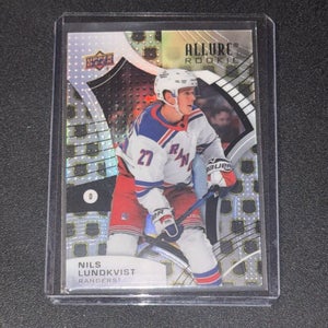 Nils Lundkvist New York Rangers 2021-22 NHL Allure NHL Shield Rookie #106