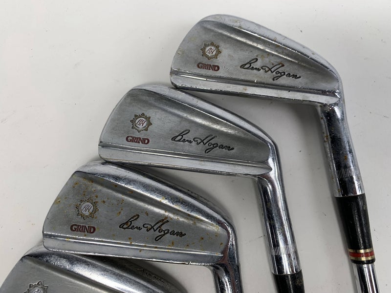 Ben Hogan Apex Grind Iron Set 29 Apex 4 Stiff Steel Mens RH No 8 iron
