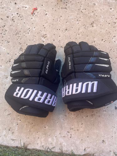 Used Warrior 14" Alpha DX Pro Gloves