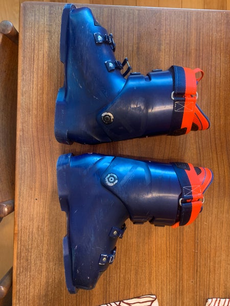 Lange RS 110 SC LV Racing / Race Ski Boots - Mondo Size 25.5 - Legend Blue
