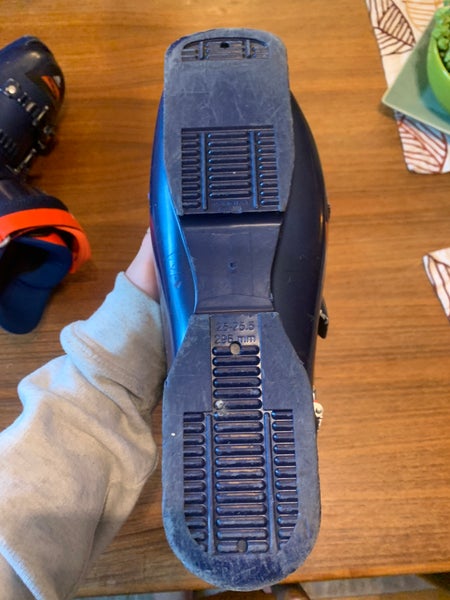 Lange RS 110 SC LV Racing / Race Ski Boots - Mondo Size 25.5 - Legend Blue