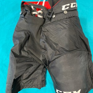 Black Used Junior Medium CCM RBZ Hockey Pants