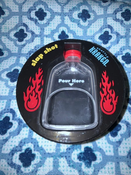 SEATTLE KRAKEN FIREBALL SHOT HOCKEY PUCK
