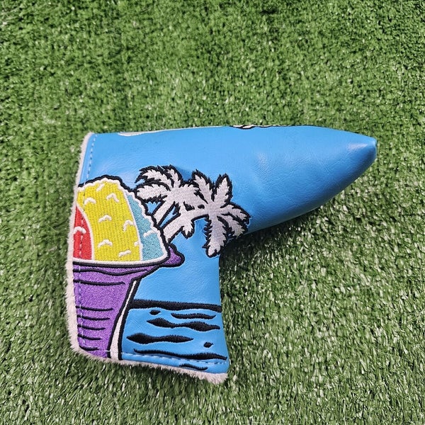 TaylorMade Limited Edition Blade Putter Cover Aloha Hawaiian Ocean Palm Tree