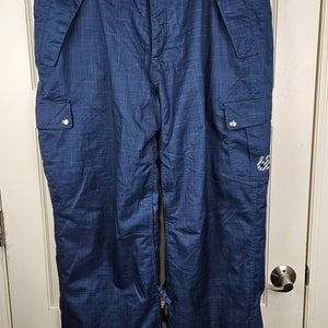 686 Mannual Snowboarding Cargo Pants Navy Blue Ski Men’s Size: XL