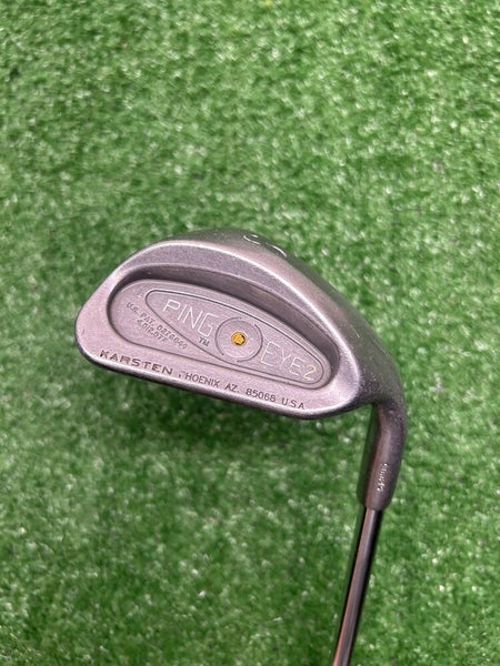 Ping Eye 2 Yellow Dot Sand Wedge ZZ Lite Stiff Flex Steel Shaft RH 35.5”L