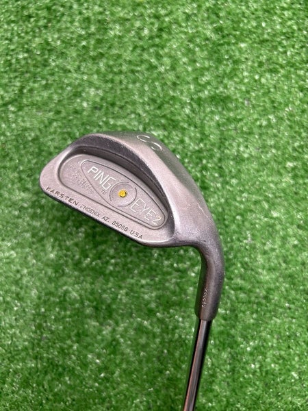 Ping Eye 2 Yellow Dot Sand Wedge ZZ Lite Stiff Flex Steel Shaft RH 35.5”L