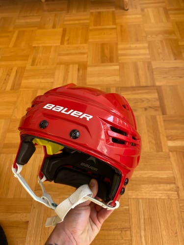 Medium Bauer IMS9 Helmet " Red Wings " Pro Stock