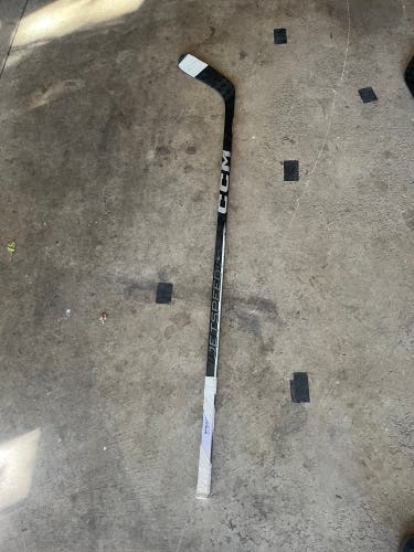 Used CCM Left Hand Mid Pattern Pro Stock Jetspeed FT6 Pro Hockey Stick