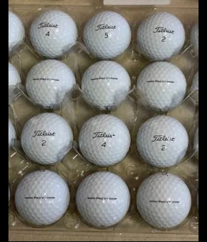 40 Titleist Pro V1 Golf Balls - 5A MINT CONDITION ONLY