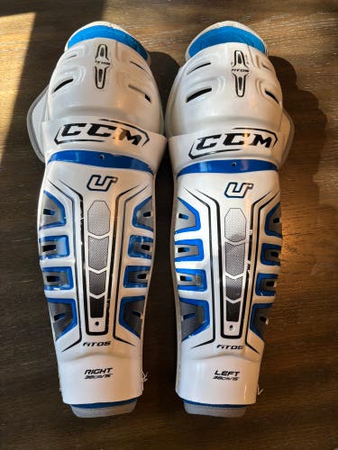 Used Senior CCM 15"  Shin Pads