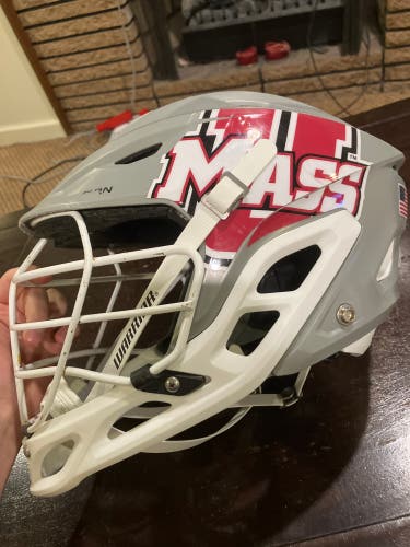 UMass Warrior Burn Helmet