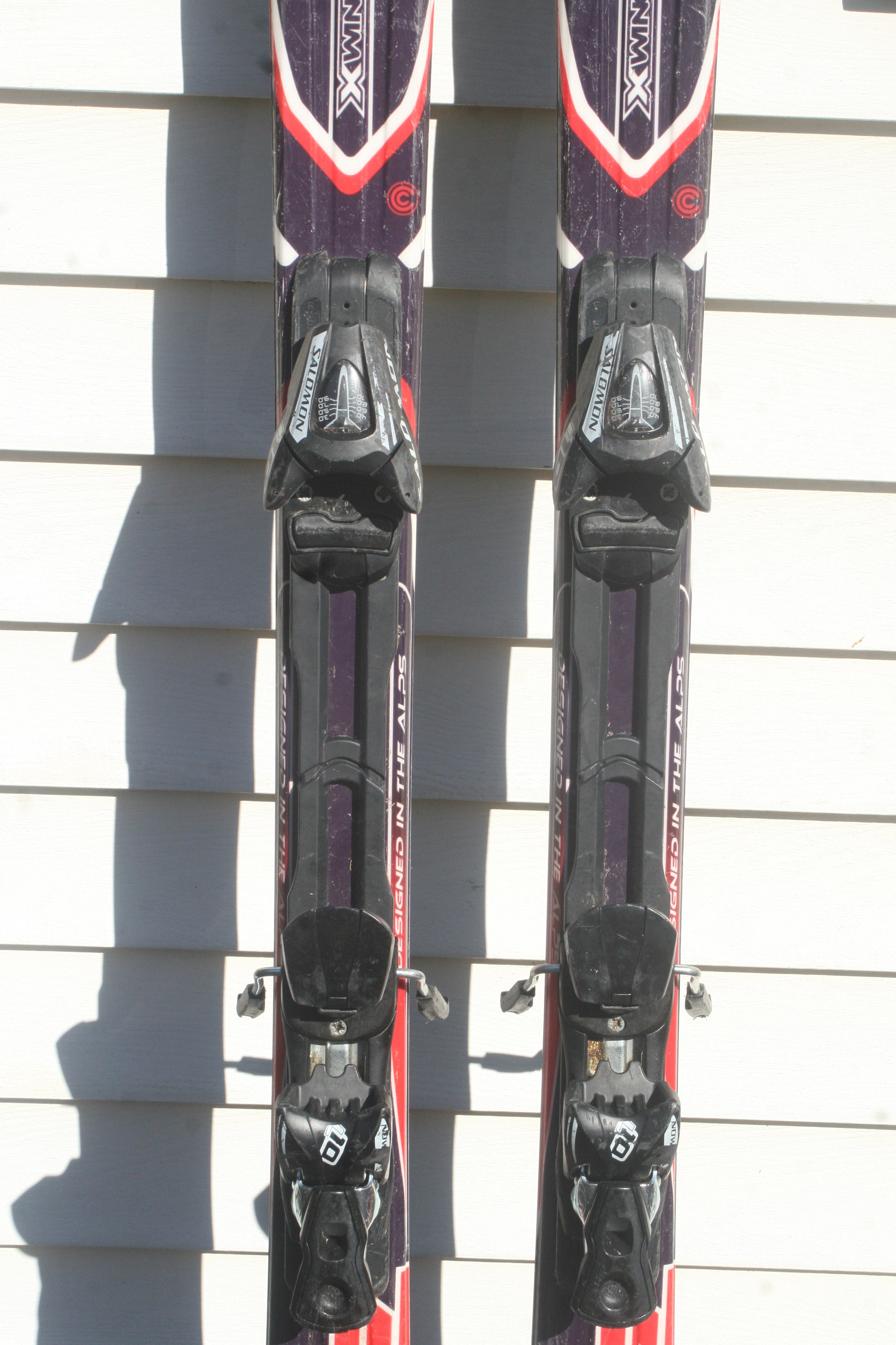 Unisex All Mountain 158 cm Salomon X WING Skis with Salomon
