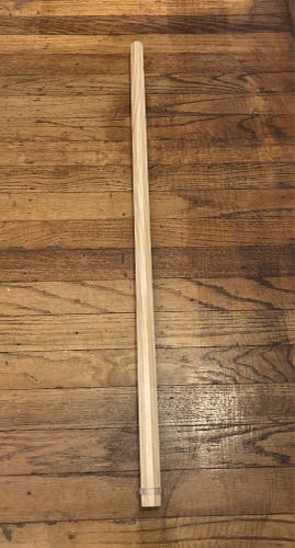 Hardwood Lacrosse Shaft w/ Custom Sliding End Cap