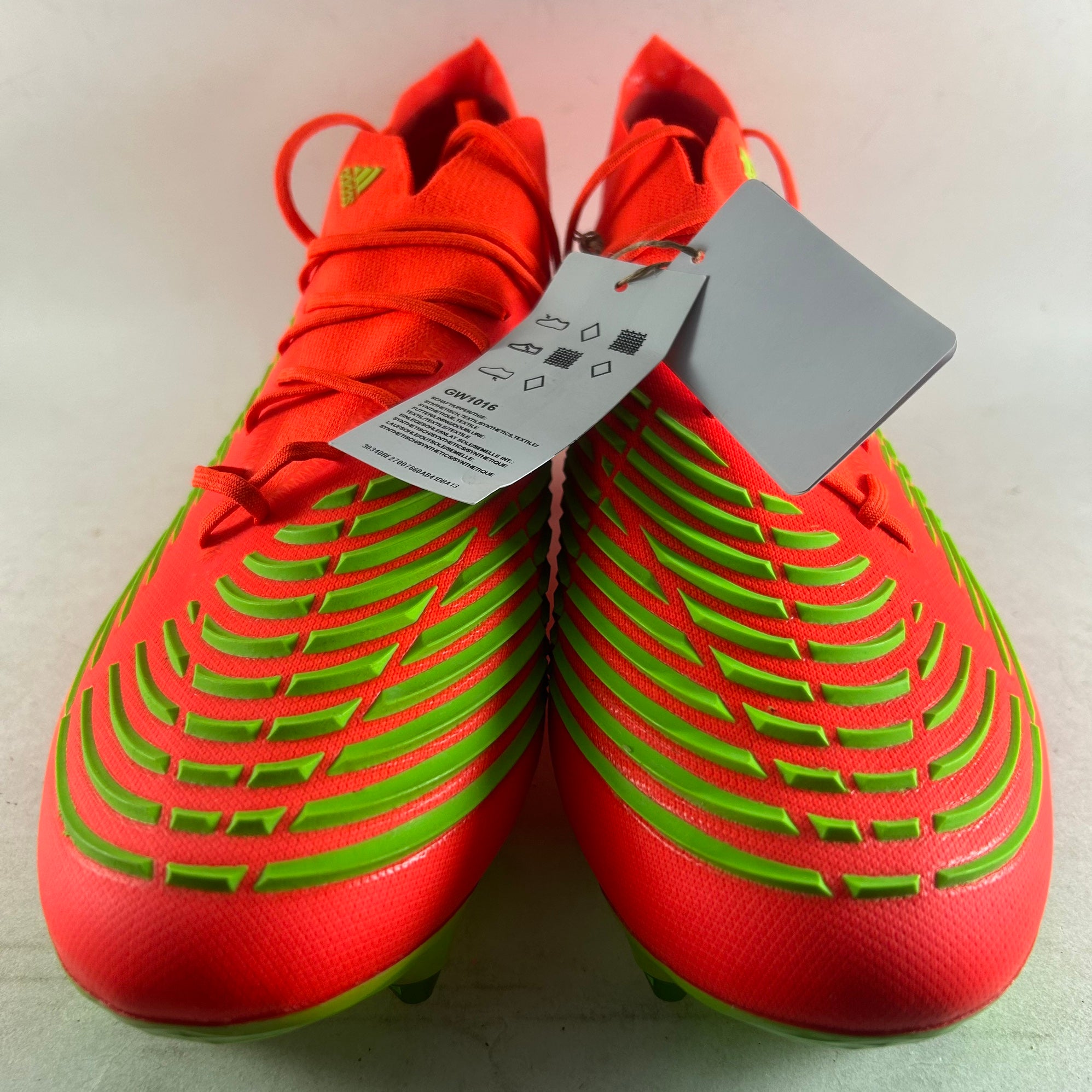 Adidas Predator Edge.1 SG Soft Ground Soccer Cleats Orange Size 12 GW1016 Adidas Predator Edge.1 SG Soft Ground Soccer Cleats Orange  main image 3