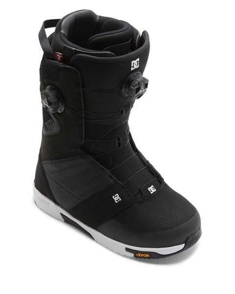 DC Judge Double Boa Snowboard Boots US Men's Size 9, Black New 2026