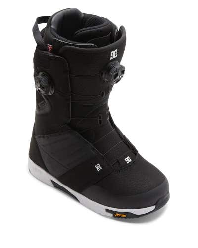 DC Judge Double Boa Snowboard Boots US Men's Size 9.5, Black New 2026