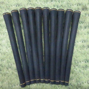 NEW * Taylormade 10 Standard Grips - Black w/Yellow Trim ..