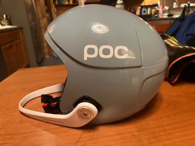 Used Medium Men's POC Skull Orbic X Spin Helmet FIS Legal