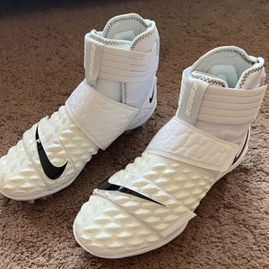 NEW Nike Force Savage Elite 2 Football Cleats “White” AH3999-100 Size 9