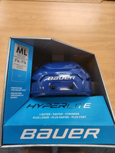 New Large Bauer Hyperlite Helmet