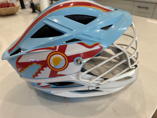 Adult Cascade Lacrosse Helmet-Florida Crabs