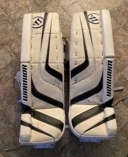 Used 34" Warrior Ritual Pro Goalie Leg Pads