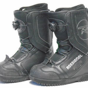 Rossignol Black Boa Snowboard Boots - Size 5 / Mondo 23 Used