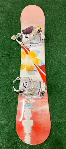 BURTON STERLING スノーボード 149cm 144cm 2本セット Used Women's Burton Sterling (144 cm) Snowboard All Mountain With