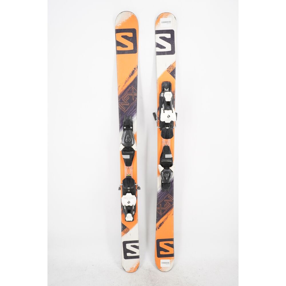 Salomon NFX Twin Tip Junior Skis with Bindings - 130 cm Used