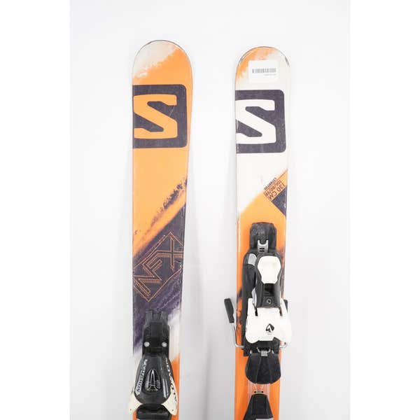 Salomon NFX Twin Tip Junior Skis with Bindings - 130 cm Used