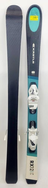 Used $360 Youth Kastle RX12 Jr. Skis & K-7.5 Bindings Sizes 130 140