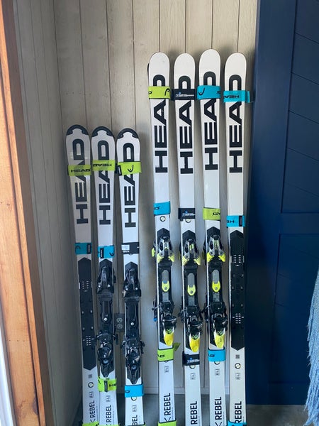 Used 155 cm World Cup Rebels i.Race Skis