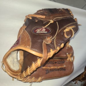 Used Right Hand Throw Buffalo Nokona AMG 1200 Baseball Glove 12"