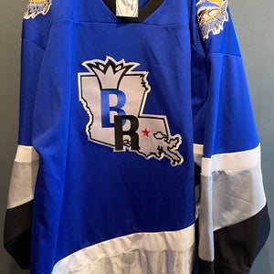 NWT Vintage ECHL Baton Rouge Kingfish Hockey Jersey