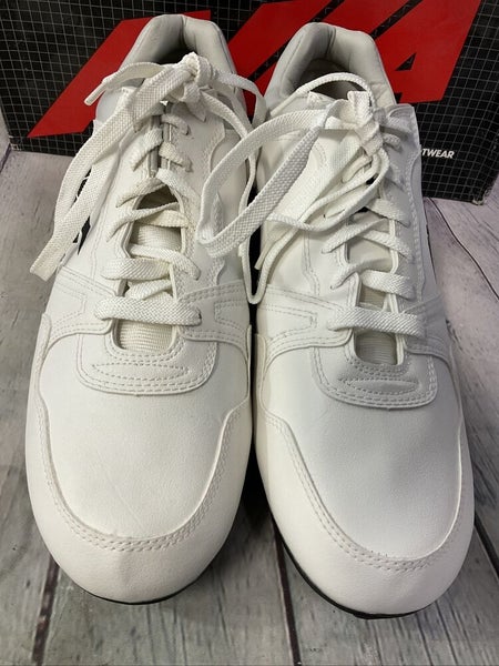 Avia CS-50MW Mens Baseball/Softball Cleats White Black Red US 8 M