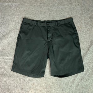 Nike Mens Shorts 40 Black Golf Performance Casual Outdoor 10" Tour DriFit Tonal