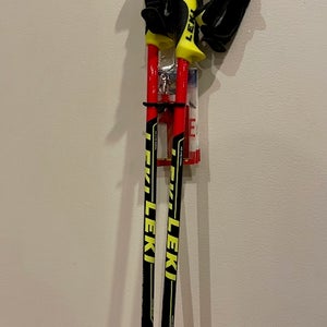 New 48in (120cm) Leki Racing World Cup Lite SL Ski Poles