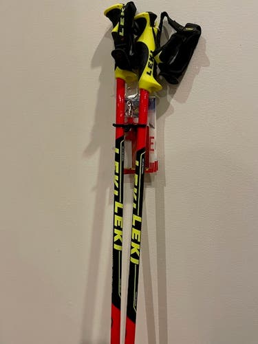 New 48in (120cm) Leki Racing World Cup Lite SL Ski Poles