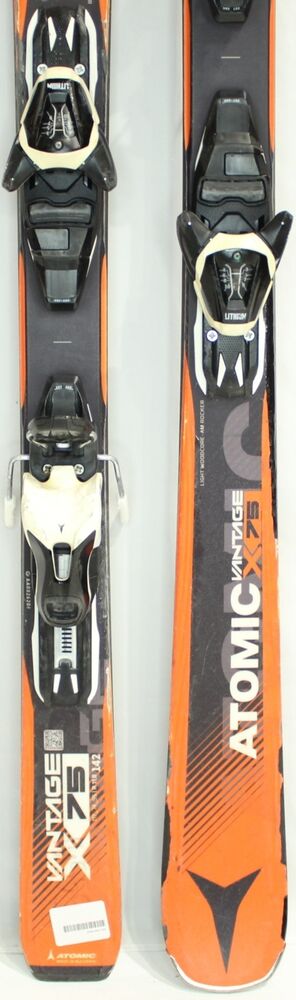 Atomic Vantage 75 Demo Skis with Bindings - 142 cm Used