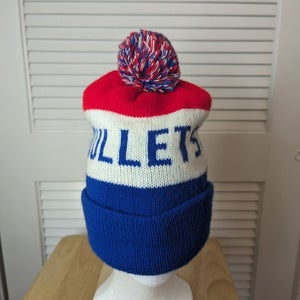 Vintage Washington Bullets Drug Fair Winter Hat SGA NBA