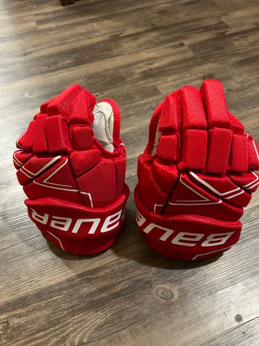 Used  Bauer 14"  NSX Gloves