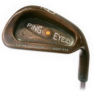 Ping Eye 2 + BeCu Single 9 Iron Orange Dot Steel Ping Microtaper Stiff Flex