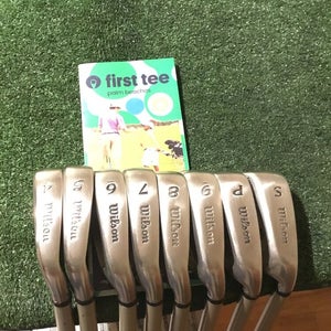 Wilson Ladies FatShaft FS Irons Set (4-PW-SW) Graphite Hyper Carbon 535 Graphite