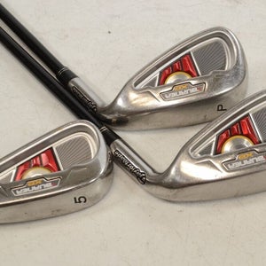 TaylorMade Burner XD 5, 9, PW Single Irons Right Regular Flex Graphite # 179295