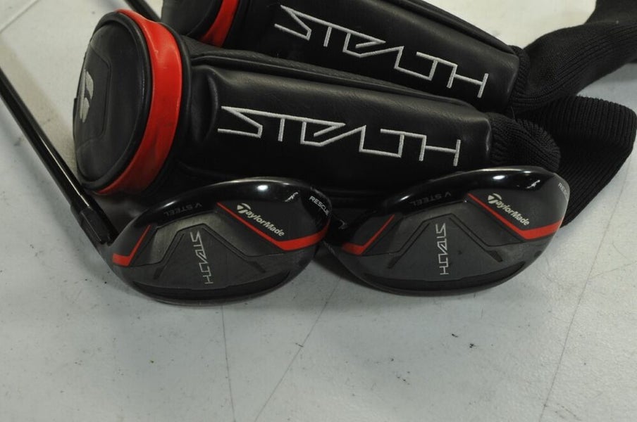 TaylorMade Stealth Rescue 4 and 5 Hybrid Set RH Stiff Ventus 7 Graphite # 181868