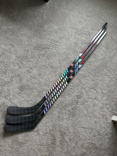 3-pack Warrior RH 80 Flex P90T Pro Stock Alpha LX Pro (Dressed As Red LX2 Pro)