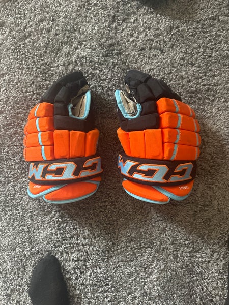 Used  CCM 14" Pro Stock Gloves